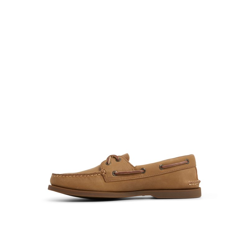 Ao 2 eye_mm Tan Leather Distressed Men's Leather | Sperry US
